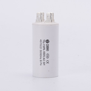Condensateur de démarrage CBB60 10µF 450V AC pour moteur de machine à laver - Product Image 1