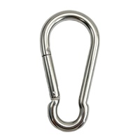 Mousqueton de quincaillerie marine OEM&ODM en acier inoxydable 316 poli miroir pour équipement de bateau