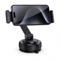 Support magnétique pour téléphone de voiture, réglable à 360 degrés, avec ventouse, support de téléphone pour bureau