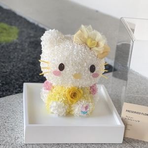 Rosas preservadas hechas a mano Hello <span class=keywords><strong>Kitty</strong></span> en caja de acrílico caja de regalo para regalos de Navidad regalos de San Valentín - Product Image 4