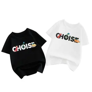 लड़कों बच्चों को टी शर्ट 2023 नई थोक एक टुकड़ा लड़कों के बच्चों को टी शर्ट बच्चों लड़कों लघु आस्तीन चीनी शैली