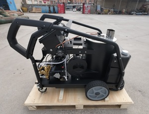 Máquina de Limpieza con Agua Caliente de 2900 psi y 15 Lpm, Equipo de Chorro de Alta Presión para Manchas de Aceite Pesado, Máquina de Limpieza de Autos con Agua Caliente - Product Image 2