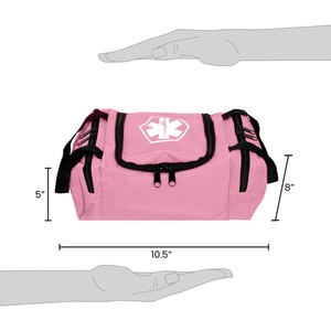กระเป๋าทางการแพทย์แบบพกพาทำจากประเทศจีนชุดปฐมพยาบาลขนาดกะทัดรัดสำหรับสีชมพูออกซ์ฟอร์ดพร้อม <span class=keywords><strong>Lifevac</strong></span> - Product Image 5