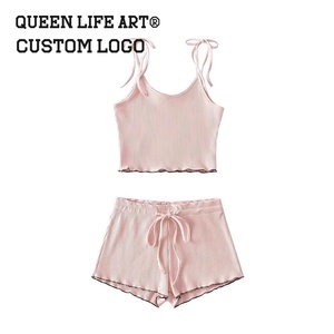 Conjuntos Deportivos de Verano para Mujer Verdant Strokes, Venta Directa, 2-3 Piezas, Estilo Y2K, Tops Cortos Sexys, Entrega Personalizada por FedEx - Product Image 3