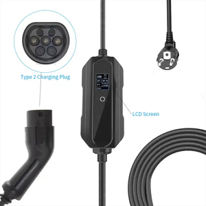 Bling xe mới 11Kw On-Board EV sạc di động Trạm Sạc AC CE ETL giấy chứng nhận ccs1 gbt 32A Adapter 7kW Công suất đầu ra - Product Image 2