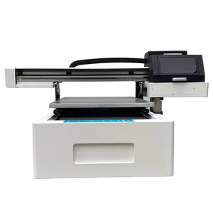 Scoda Multifunctionele Digitale A1 Size 6090 Uv Flatbed Printer Voor Hout Panel Custom Afdrukken