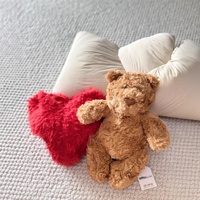 Nouvelle Arrivée Noël Royaume-Uni : Ours de Barcelone en Forme de Cœur, Cadeau de Saint-Valentin, Peluche Super Douce Anti-Stress, Idée Cadeau Attentionnée