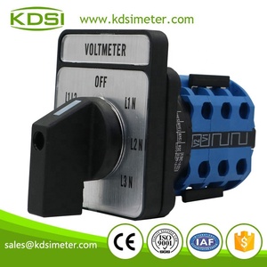 Interruptores selectores de voltaje rotativos de 48X60mm, interruptores de leva, más de 2, 1, 2, 1, 2 - Product Image 4