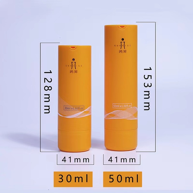 New Design  30ML 50ML Replaceable Airless Pump Bottle for Skin Care Refillable Twist up