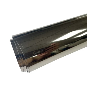 High Frequency Die Cut Metallic Silver Gold Electroplated TPU Film Hot Melt Film For Making Rubber Patch 3D Patch Label - Product Image 4