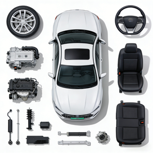 Accesorios Universales Personalizados al por Mayor para Interiores y Exteriores de Automóviles, Kit Completo de Carrocería para BYD Song Han Qin Yuan Plus Tang - Product Image 1