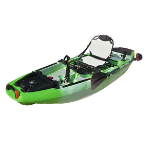 Yeni tasarım kano seti en cazibesi solo pedallı sürücü sistemi balıkçılık kano kayık