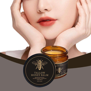 Tallow honey balm Grass-Fed Beef Tallow Balm with Raw Honey Beef Tallow for Skin Whipped Tallow Honey Balm for <b>Face</b> Moisturizer - Product Image 2
