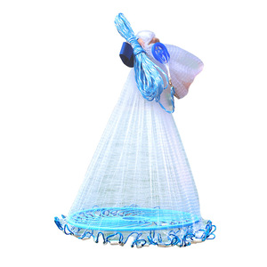 <span class=keywords><strong>Filet</strong></span> de pêche en nylon blanc populaire de 4 à 12 pieds pour la pêche à la main - Vente chaude - Product Image 6