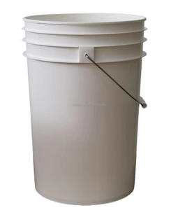 Seau de baseball en plastique de 6 gallons avec couvercle rembourré, poignée métallique et poignée moulée, sans BPA, en PEHD, modèle 6gal-c, fabricant Jiangsu <span class=keywords><strong>SDPAC</strong></span> - Product Image 4