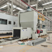Machine de sablage à rouleaux continu sans entretien pour surfaces de convoyeurs et matériaux bruts métalliques