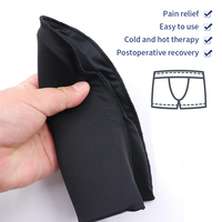 Sanmei Vasectomie Packs de glace Pack de froid Soutien testiculaire et soulagement de la douleur Compresse froide Gel flexible Pack de glace Vasectomie