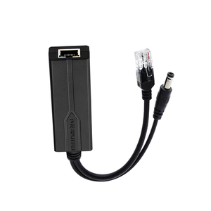 Câble PoE RJ45 en plastique 48V à 2.4A IEEE802.3af/at 10/100Mbps pour système de sécurité CCTV, caméras IP - Product Image 3