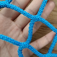 Filet de sécurité sans nœuds bleu polyester de haute qualité pour clôture