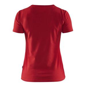 BLAKLADER - 330410315600XXXL Camiseta DE TRABAJO PARA MUJER Rojo-EAN 7330509491638 CAMISETAS DE TRABAJO Y POLOS - Product Image 3