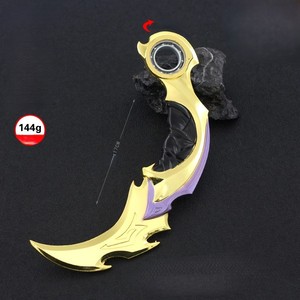 Accessorio per Gioco Varorante, Modello di Arma Coltello a Artiglio Rotante in Metallo, Artigianato in Metallo - Product Image 4