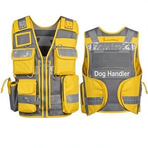Chaleco de seguridad de alta visibilidad, cómodo e impermeable para adiestradores de perros - Product Image 2