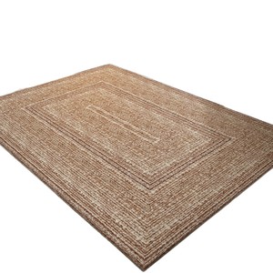 Alfombra de Entrada de Felpa con Diseño de Bucle, Lavable, de Fibra de Poliéster, Estilo Chino Moderno, para Sala de Estar - Product Image 5