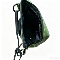 Mini sac à bandoulière portable en tissu Oxford avec fermeture éclair, résistant à l'eau, pour jumelles, observation des oiseaux