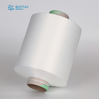 Tissu mélangé haut de gamme antibactérien et anti-boulochage, brodé, filé à l'anneau, teint en masse, personnalisé, en mélange de nylon/polyester/spandex pour la couture