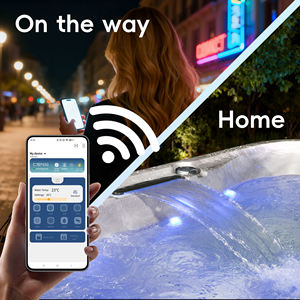 Jacuzzi de Exterior para 6 Personas, Bañera de Hidromasaje con Certificación CE para Jardín, Villa u Hotel - Product Image 5