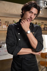 Veste <span class=keywords><strong>de</strong></span> <span class=keywords><strong>chef</strong></span> pour hommes, uniforme <span class=keywords><strong>de</strong></span> restaurant, hôtel, cuisine professionnelle, vêtements <span class=keywords><strong>de</strong></span> travail pour le personnel <span class=keywords><strong>de</strong></span> l'hôtellerie - Product Image 2