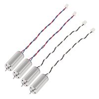 JL-0720 7x20mm Moteur sans noyau brossé 13000KV Mini Micro moteur cc avec fil de borne JST-1.25 pour quadrirotor RC et utilisation de ventilateur
