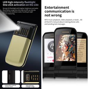 Teléfono Flip S7 4G con Botón de Emergencia SOS, 4800mAh, Pantallas Dobles de 2.4"+1.44", 4G LTE, Nuevo, Doble SIM - Product Image 3