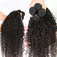 Lots de Cheveux Indiens Bruts Bouclés Kinky en Gros – Fournisseurs de Mèches de Cheveux Alignées avec les Cuticules, Double Trame, Extensions de Cheveux Humains Pas Chères