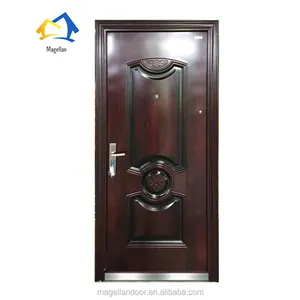 Yongkang usine fabricant cadre de porte en acier épaisseur 1.2mm ouverture à droite porte en acier