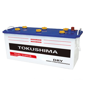 <span class=keywords><strong>Batería</strong></span> de <span class=keywords><strong>Coche</strong></span> de Plomo-Ácido Seca de 12V 120Ah TOKUSHIMA JIS N120 115F51R Nueva, <span class=keywords><strong>Batería</strong></span> de Arranque y Parada para Camiones - Product Image 2
