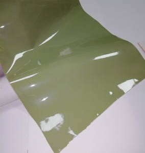 Cuir PU <span class=keywords><strong>Vinyle</strong></span> OEKO Tex 100 Sans DMF, Doux, Brillant, Extensible sur 2 Côtés, Imperméable, Épaisseur 0,7 mm, pour Robes, Vestes et Leggings Sexy - Product Image 6