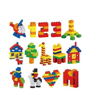 Unisex 500-teilige Kunststoff-Bausteine Lernmodell Spielzeug für Alter 5-7 Box verpackt - Product Image 2