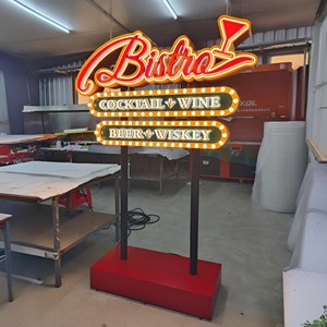 Insegna Luminosa a <span class=keywords><strong>LED</strong></span> per Attività Commerciali, Cartello Pubblicitario su Pilastro, Insegna Pylon a <span class=keywords><strong>LED</strong></span> - Product Image 3