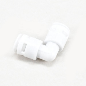 Ppv 90 độ trắng nhựa đẩy nước kết nối khuỷu tay kết nối 1/4 inch 3/8 inch Ống phù hợp cho áp suất thấp nước Bộ lọc - Product Image 3