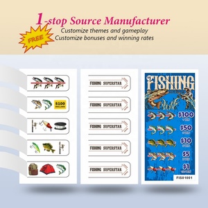 Variable Data Printed Nevada Tickets Instant Pull Tabs a Pull Lottery, 5 windows with Multiple Chances to Win Prizes - Product Image 5