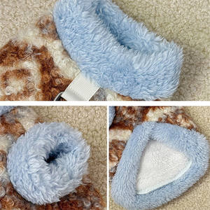 Ropa para Mascotas, Suéter Abrigado y Cómodo de Felpa para Perros con Anillo en D, Ropa de Invierno para Perros y Gatos - Product Image 6