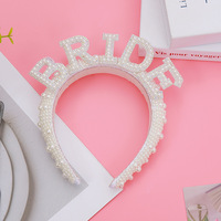 En gros, Écharpe de future mariée, Bandeau et Voile en tissu satiné avec motif Flatcar pour décorations de mariage et de fête de remise des diplômes