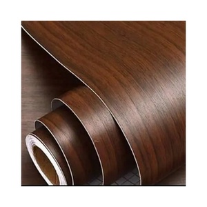 Film PVC auto-adhésif imperméable à l'eau à effet bois non brillant pour la décoration de la maison, de la cuisine et des plans de travail - Product Image 1