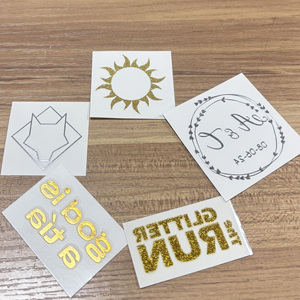 Adesivi personalizzati per tatuaggi temporanei in lamina d'oro d'argento Body Art alla moda metallizzato <span class=keywords><strong>Tatoo</strong></span> temporaneo personalizzato - Product Image 3