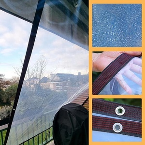 Bâche Poly transparente pour jardin couverture de plante imperméable poulailler Camping - Product Image 5