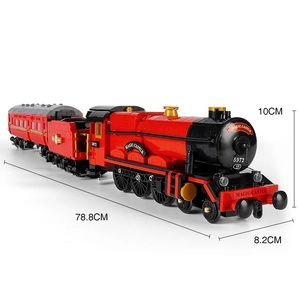 <span class=keywords><strong>Mould</strong></span> <span class=keywords><strong>King</strong></span> 12010 <span class=keywords><strong>APP</strong></span> Rennzug-Bausatz mit Simuliertem Dampfzug-Spielzeug, Bausteine mit LED-Lichtern und Musik - Product Image 6