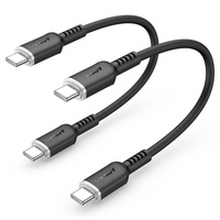 Câble de charge USB-C rapide SUNGUY 100W, câble de données USB C vers USB C 100W pour téléphone portable, ordinateur portable et utilisation en voiture