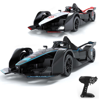 MZToys YY2043 Voiture RC 2.4G à l'échelle 1/10, direction flexible en plastique, véhicule de course sportif télécommandé haute vitesse pour enfants