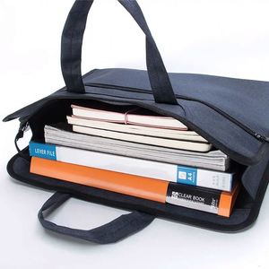 Factory Price Cheapest Compact Laptop Bag Durable Soft Sided Oxford Briefcase <b>for</b> Business Custom Printing, Document File <b>Pouch</b> - Product Image 4